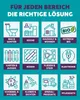 A grid of icons representing different areas of use for cleaning or maintenance products. Produktbild-Vorschau