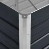 vidaXL Lit surélevé de jardin Anthracite 100 x 40 x 77 cm Voir les images du produit 1