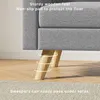 BEALIFE 2-Sitzer Sofa 157x72x85 cm mit Holzfüßen & Produktbild-Vorschau 3