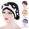 Mode Frauen Geflecht Elastisches Kopftuch Turban Hut Krebs Produktbild-Vorschau 3
