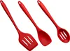 3x Teigschaber Silikon, Gastronomiebedarf Spatel Spatula Produktbild-Vorschau 1