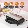 Tristar Wafel-frietmaker WF-1171 1000W Zwart en zilver Productafbeelding-voorbeeld 4