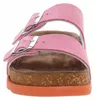 Rieker FSK Damen Pantoletten Hausschuhe rosa/orange 39 Produktbild-Vorschau 3