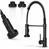 Küchenarmatur schwarz flexibel 53 cm 2 Strahlarten Produktbild-Vorschau 1