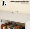 A close-up view of a bookshelf with books, and a safety strap attached to the ceiling. Náhľad obrázku produktu