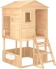 vidaXL Spielturm Massivholz Tanne Produktbild-Vorschau 4