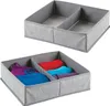 2er-Set Stoffbox mDesign Aufbewahrungskisten mit je 2 Produktbild-Vorschau 1