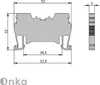 ONKA 1,5mm2 Federkraftklemmenblock DIN-Schienen-Klemme Produktbild-Vorschau 3