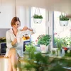 Relaxdays Vaso sospeso con serbatoio d'acqua, set da 2, A x Anteprima dell’immagine prodotto 3
