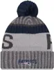New Era NFL SIDELINE Bobble Wintermütze New England Náhled obrázku produktu 2
