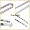 BBQ Sausage Turning Tongs, Grillzange Drehbar, zum Wenden Produktbild-Vorschau 4