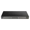 Switch 440mm D-Link DGS-1250-52XMP 4*SFP+/48*GE PoE+ retail Produktbild-Vorschau 1