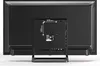 The back of a TV is shown, with measurements indicating VESA mount compatibility. Produktbild-Vorschau