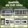 Hühnerstall Hühnerhaus Hühnervoliere mit Rollen zooprinz Produktbild-Vorschau 6