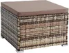 Rattanhocker Gartenhocker Hocker XXL Stuhl Polyrattan Produktbild-Vorschau 5