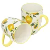 Tasse "Summer Feeling", 2er Set, Steingut, Ø 8 x 10 cm, Produktbild-Vorschau 3