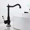 Retro Antik Waschbecken Messing Wasserhahn Bad Waschtisch Produktbild-Vorschau 1