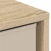 Komoda z szufladami vidaXL z drewna dębowego Sonoma, 25,5 x Podgląd zdjęcia produktu 9