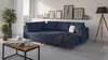 S-STYLE MÖBEL-Ecksofa und Fußhocker mit Holzfüßen im Produktbild-Vorschau 3