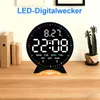 LED Digitalwecker mit Sekundenanzeige, Datum und Wochentag, Produktbild-Vorschau 2
