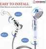 Diagram showing the steps to install a shower head. Náhľad obrázku produktu
