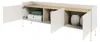 Selsey Tovi - TV-Schrank 3-türig, 175 cm, Weiß / Holzoptik Produktbild-Vorschau 4