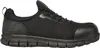 A black Skechers work sneaker shown from the side. Produktbild-Vorschau