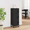 vidaXL Hoge kast, zwart, 35,5 x 35 x 106,5 cm, van Productafbeelding-voorbeeld 3