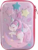 Trousse à crayons extensible Licorne, rose, matériau Voir les images du produit 1