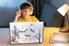 MuchoWow® Laptop Aufkleber Sticker Cover Winter - Schnee - Produktbild-Vorschau 3