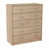 Schuhschrank mit 5 aufklappbaren Schubladen, Schuhregal mit Produktbild-Vorschau 3