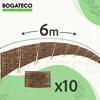 10 x proutěný lem záhonu BOGATECO | délka 60 cm a výška 40 Náhled obrázku produktu 2