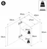 ULWEHOME | Küchenzeile 300 cm Mattweiß, Küchenmöbel-Set Produktbild-Vorschau 14