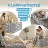 ELONEO Klappmatratze, Gästematratze,3-teilige Faltmatratze, Produktbild-Vorschau 3