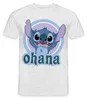 Lilo & Stitch Ohana Männer T-Shirt, L, Grau meliert Produktbild-Vorschau 1