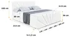 ALTDECOR Boxspringbett mit Fußteil, H4 Matratze und Topper Produktbild-Vorschau 7