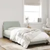 vidaXL Struttura letto "Dover" grigio chiaro 90x200 cm Anteprima dell’immagine prodotto 10