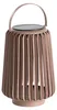 Dehner Solar-Laterne Amira Ø16 x H31 cm – LED Gartenlaterne Produktbild-Vorschau 1