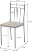 ML-Design 5-teilig Essgruppe, Esstisch mit 4 Stühlen, Eiche Produktbild-Vorschau 7