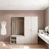 Vestiaire Aria 1 190 cm Cachemire Rembourré Taupe Voir les images du produit 3