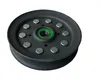 A pulley with a bearing in the center, set against a white background. Produktbild-Vorschau