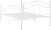 vidaXL Lit blanc métal 120x200 cm Voir les images du produit 4