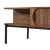 Table basse Merax avec portes coulissantes et pieds en Voir les images du produit 8