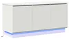 vidaXL TV-Schränk Weiß 100 x 38 x 49 cm Holzwerkstoff Produktbild-Vorschau 1
