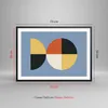 Gerahmtes Poster - Schwarzer Rahmen - Stück Geometrisch Rad Produktbild-Vorschau 5