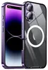 Pre Apple iPhone 16 Magnetic Magsafe Metal Design Ochranný Náhľad obrázku produktu 2