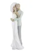 Gilde Figur, Paar, "Elegant", Kunstharz, grün, weiß, VE 2, Produktbild-Vorschau 1