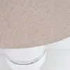 Tischlampe MARLA weiß beige aus Holz im Landhausstil shabby Produktbild-Vorschau 2