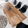 cagü: Design Esstisch [SATNA] aus Sheesham massiv Holz Produktbild-Vorschau 3