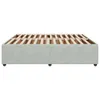 vidaXL Rám postele bez matrace světle šedý 200x200 cm Náhled obrázku produktu 5